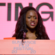 Maimouna Doucoure speaks onstage during the 2020 Sundance Film Festival Awards Night Ceremony on February 01, 2020 in Park City, Utah.